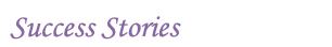 Sucess Stories